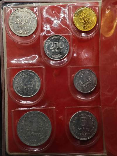 【淘币小摊】实时拍第八百九十六拍   银币套币场    每周一统一发货 越南外国旅游套币