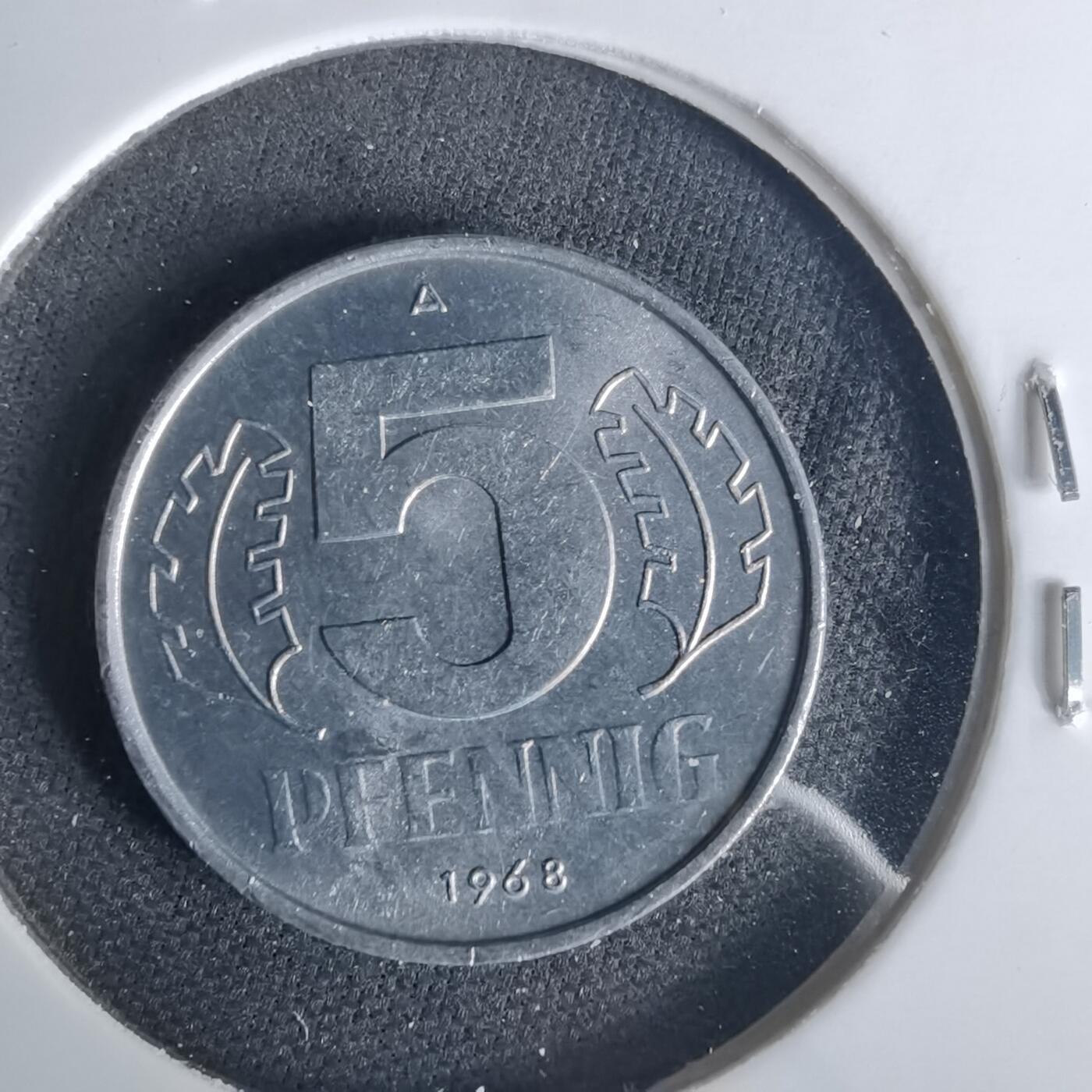 沼泽如烟--第1015场 东德1968年5芬尼