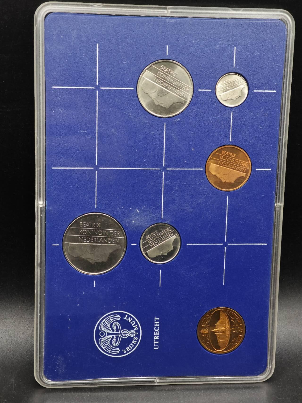 【淘币小摊】实时拍第八百七十九拍   银币套币场    每周一统一发货 荷兰1986年套币