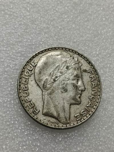 天下钱庄专场欢迎参拍 - 法国自由女神20法郎银币