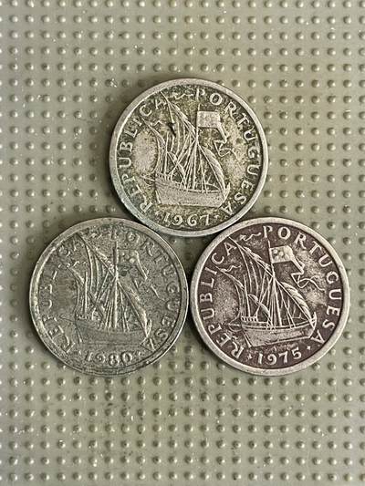 2026年第30场各国散币拍卖（总第180场） - 葡萄牙2.5埃斯库多3枚