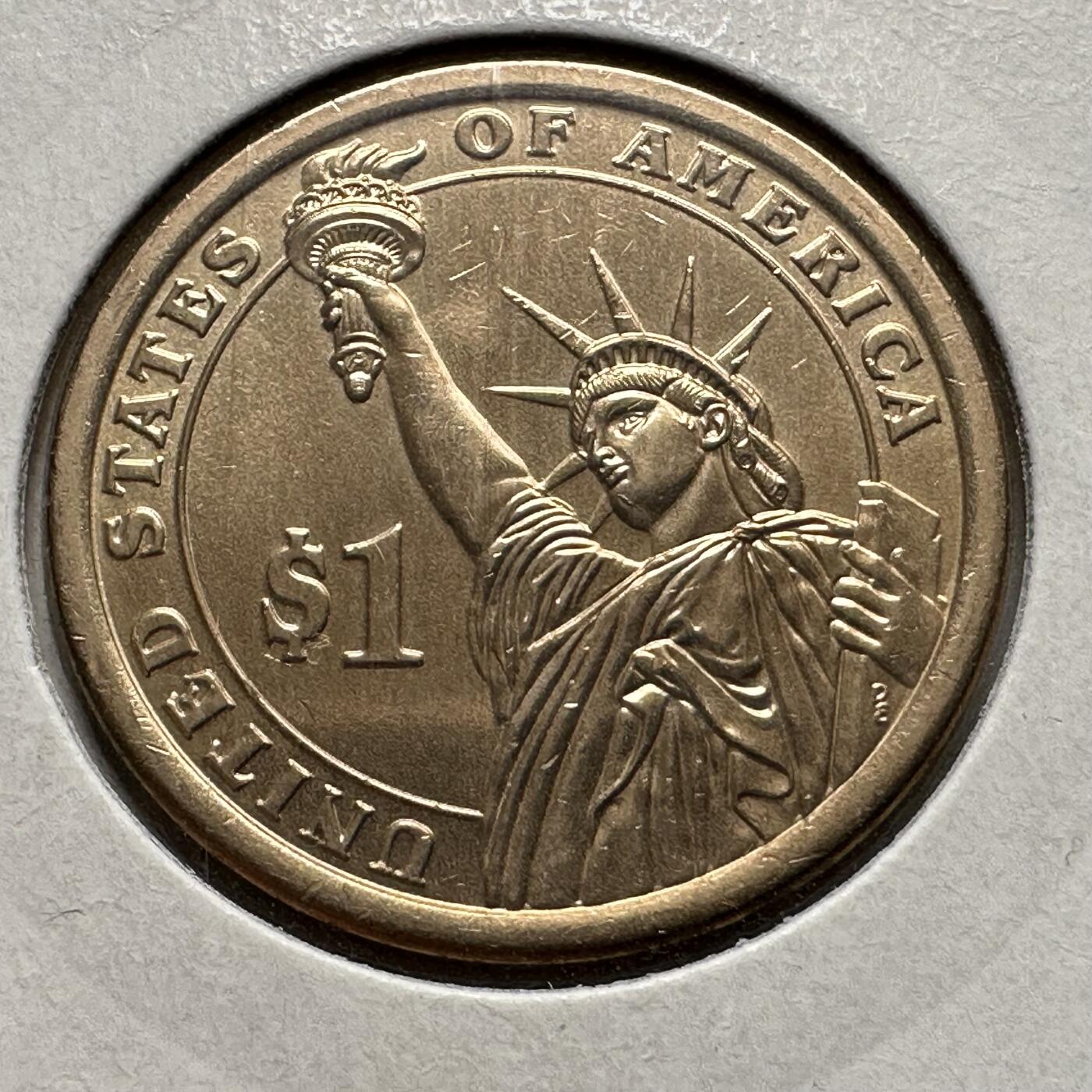 🌹外币初藏🌹🐯2026年第26场  各国纪念币专场 每周二四六晚8️⃣点 接代拍 美国 2016年 总统系列 纪念第37任总统理查德·M·尼克松的执政成就 1元纪念币