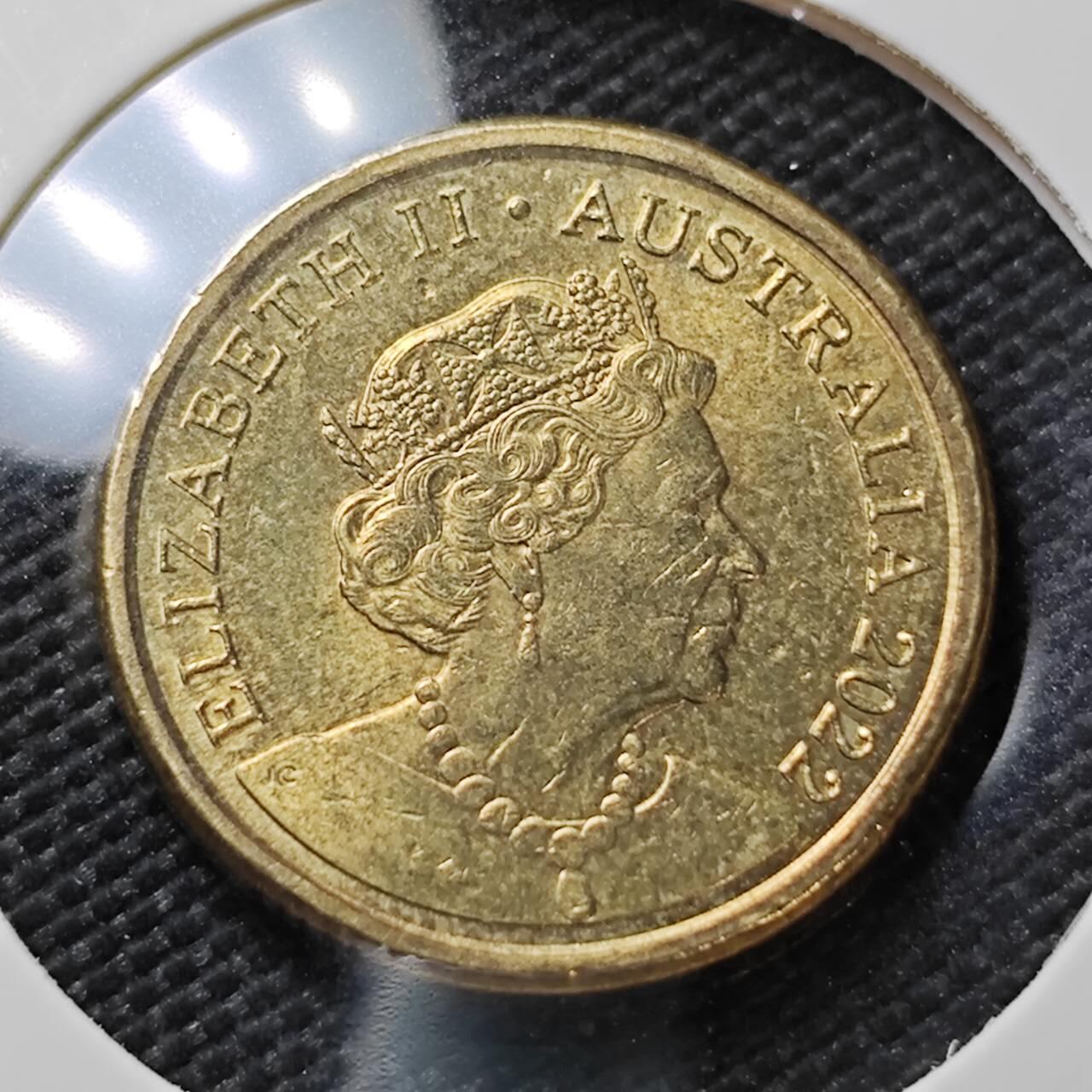 KK钱币收藏小铺   第404期 2月预留时间 周末发货  2022澳大利亚2元