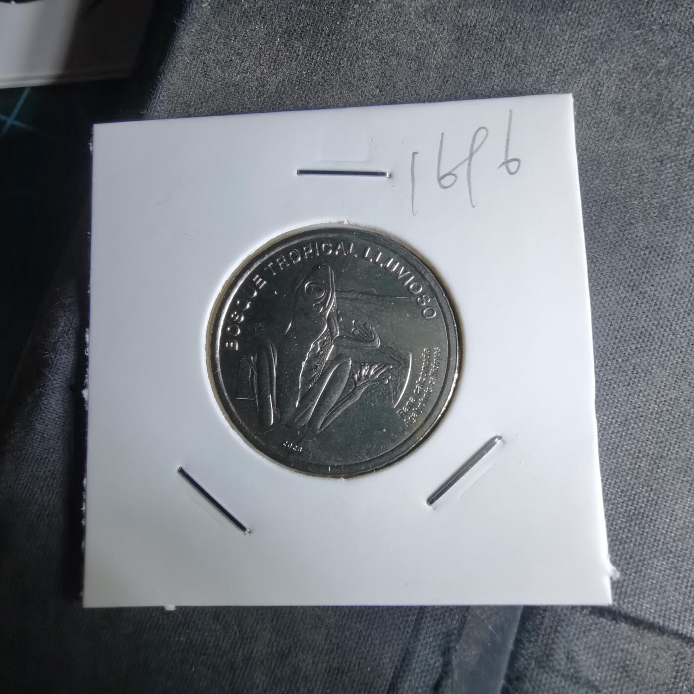 沼泽如烟--第1016场 哥斯达黎加2023年50分纪念币