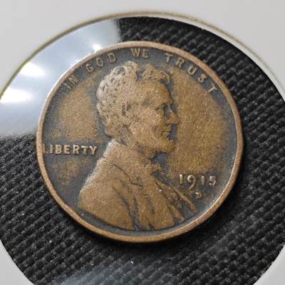 KK钱币收藏小铺   第404期 2月预留时间 周末发货 -  1915美国麦穗一分 D版