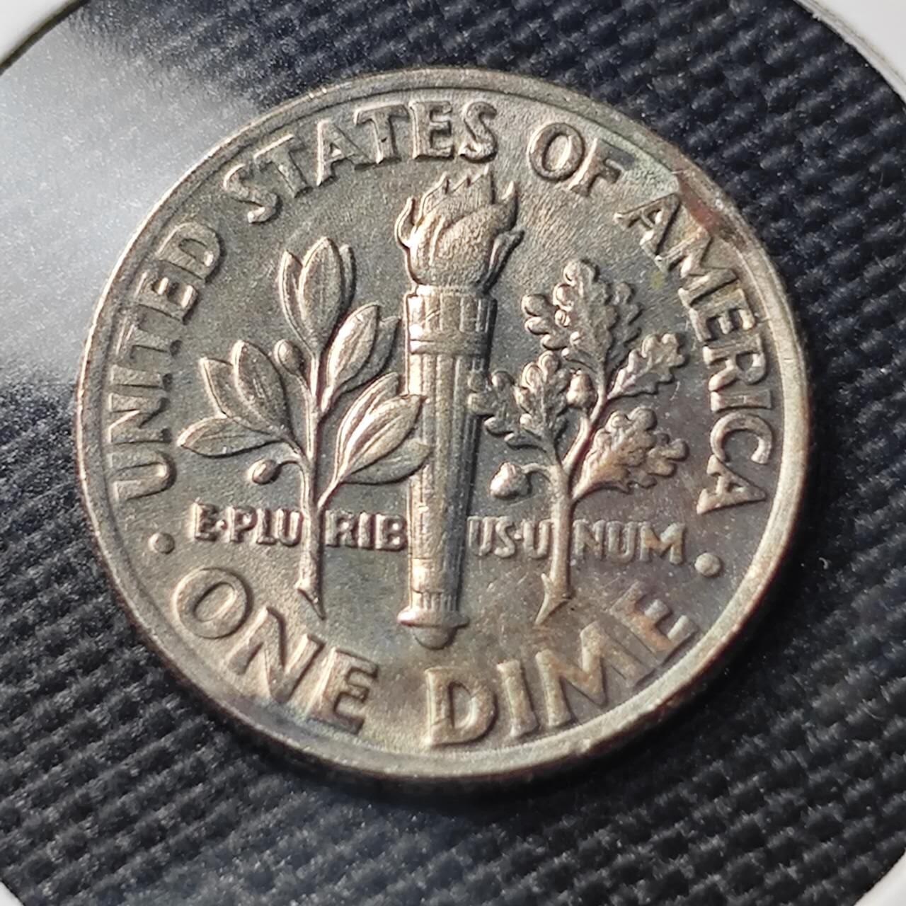 KK钱币收藏小铺   第404期 2月预留时间 周末发货  1986美国10分