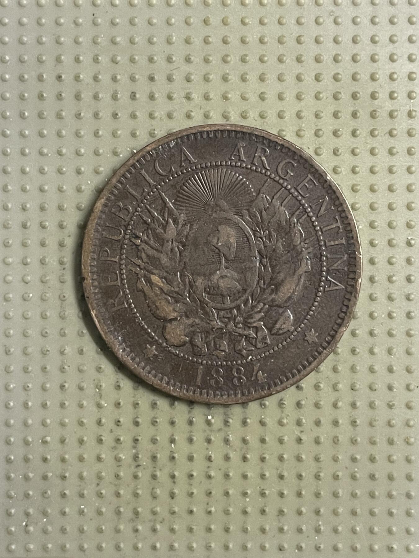 2026年第32场各国散币拍卖（总第182场） 阿根廷1884年2分