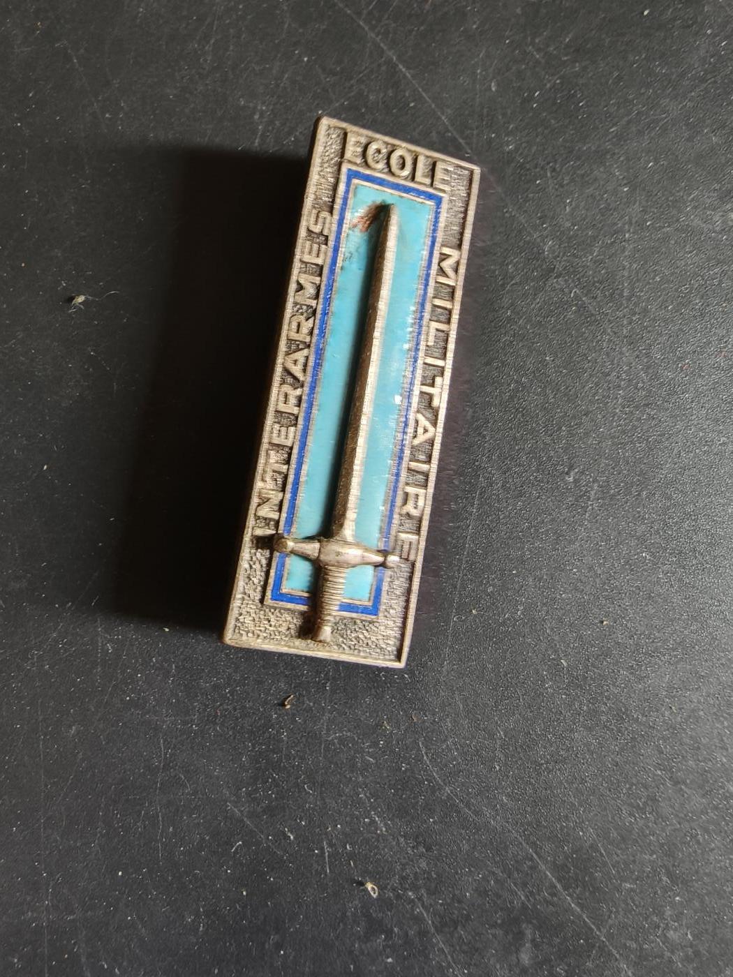 老王徽章第186期 法国联合兵种军事学校证章