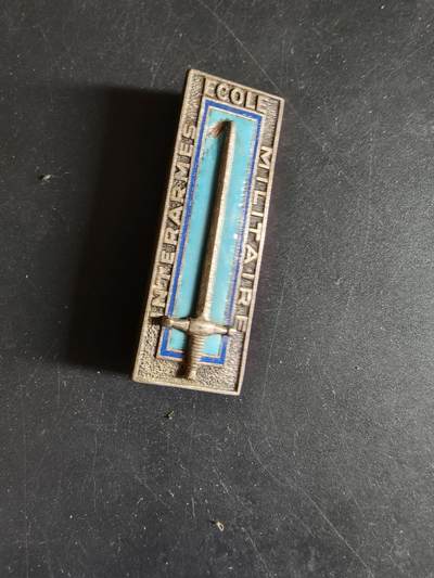 老王徽章第186期 - 法国联合兵种军事学校证章