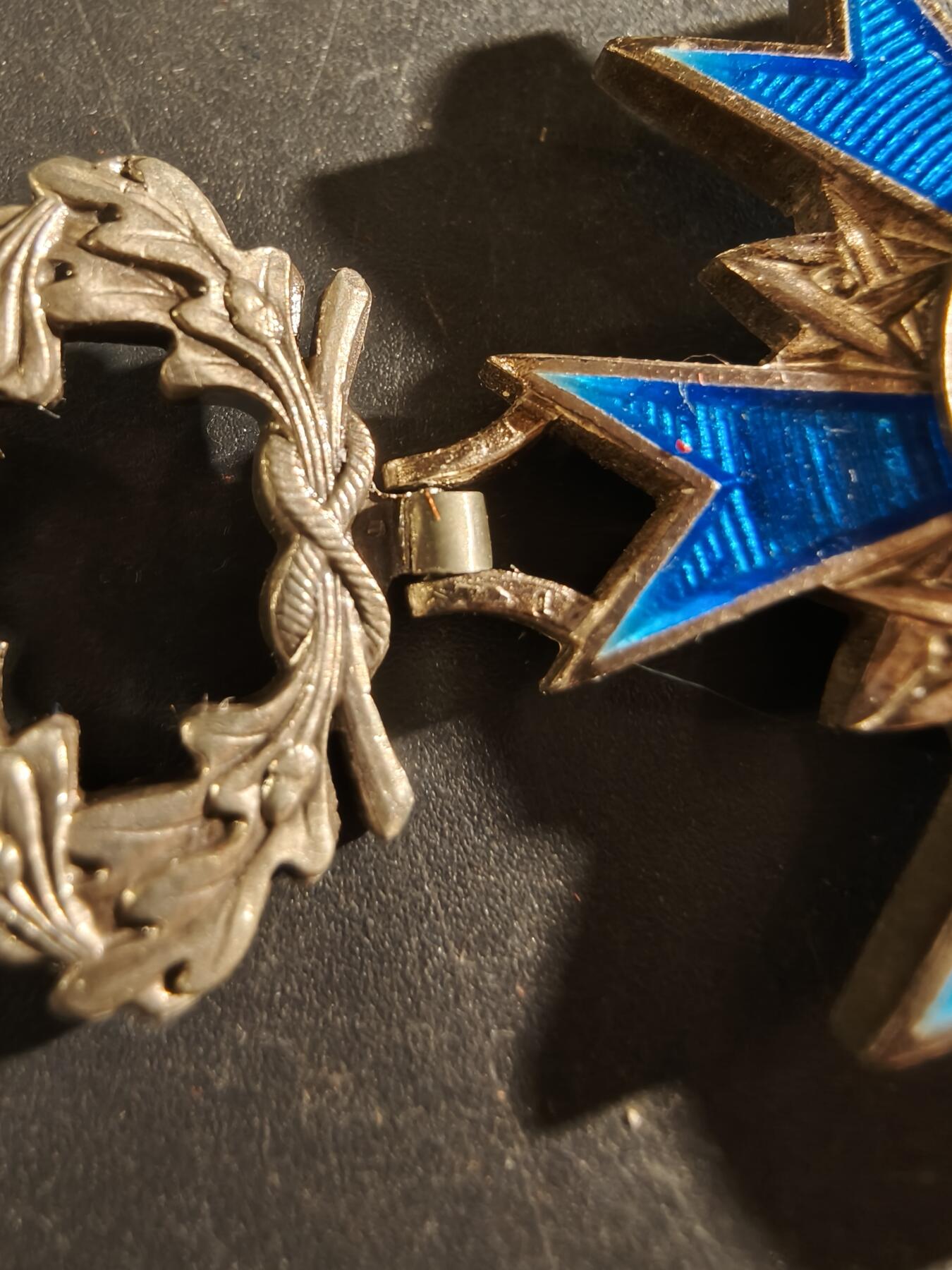 老王徽章第186期 法国骑士级国家功勋勋章    原盒    950银镀金珐琅     23.5g