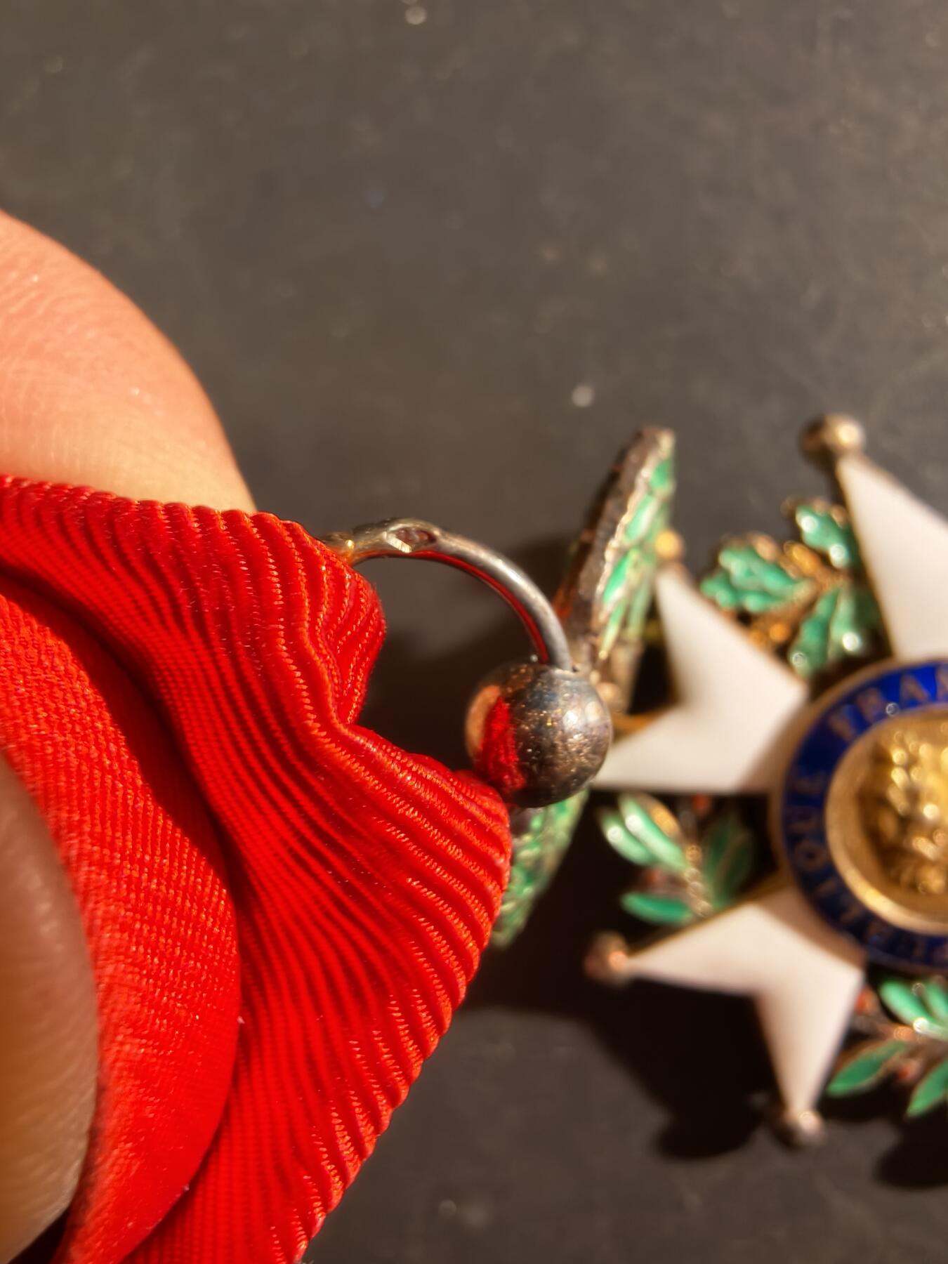 老王徽章第186期 法国军官级荣誉军团勋章    四共时期    原盒