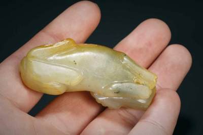 上海都达杂项专场90【全场包邮】  古玉生肖牛小摆件92-39