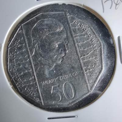 沼泽如烟--第1017场 - 澳大利亚1995年50分纪念币