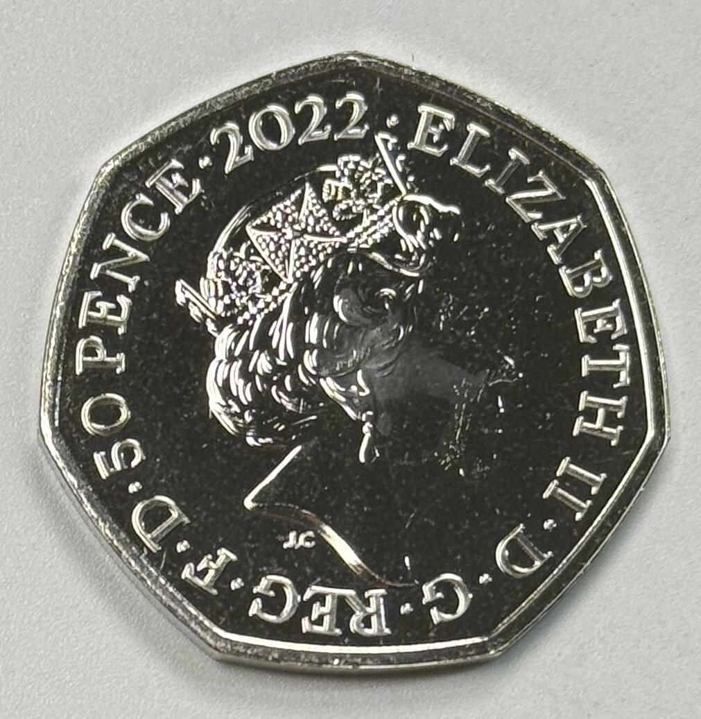 S&S Numismatic世界钱币-拍卖 第122期  英国2022年 伯明翰英联邦运动会 50便士纪念币 BU