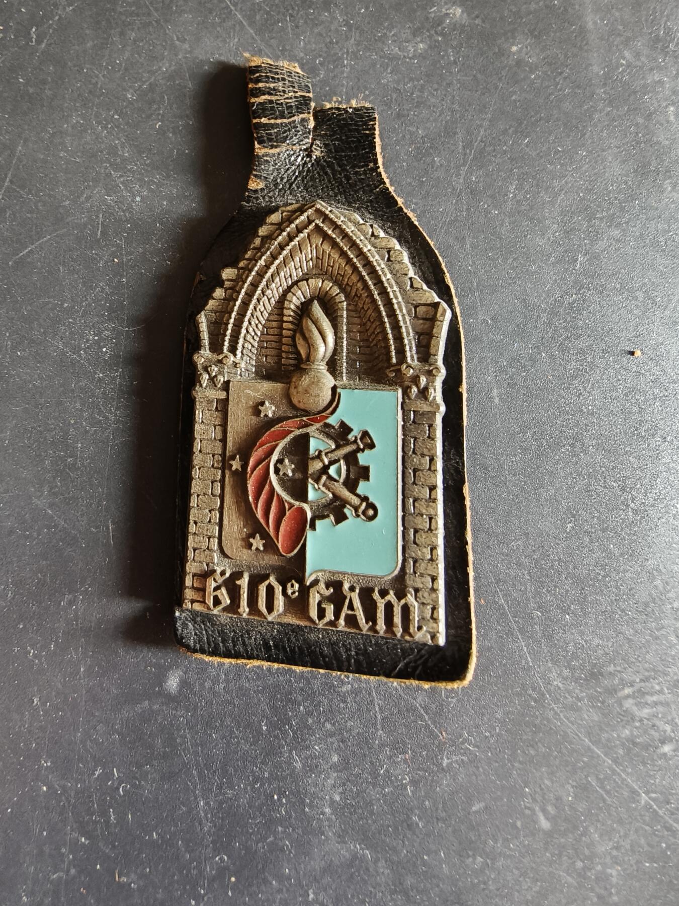 老王徽章第186期 法国陆军第 610 装备供应组证章