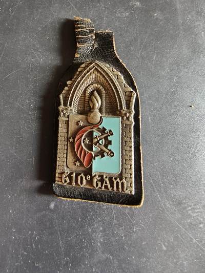 老王徽章第186期 - 法国陆军第 610 装备供应组证章