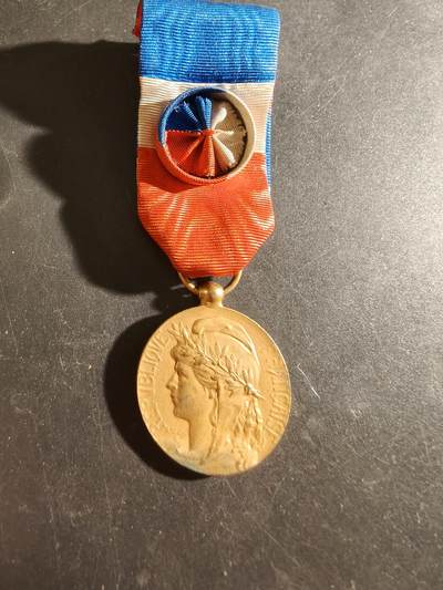 老王徽章第186期 - 法国金级劳动荣誉奖章   实发版