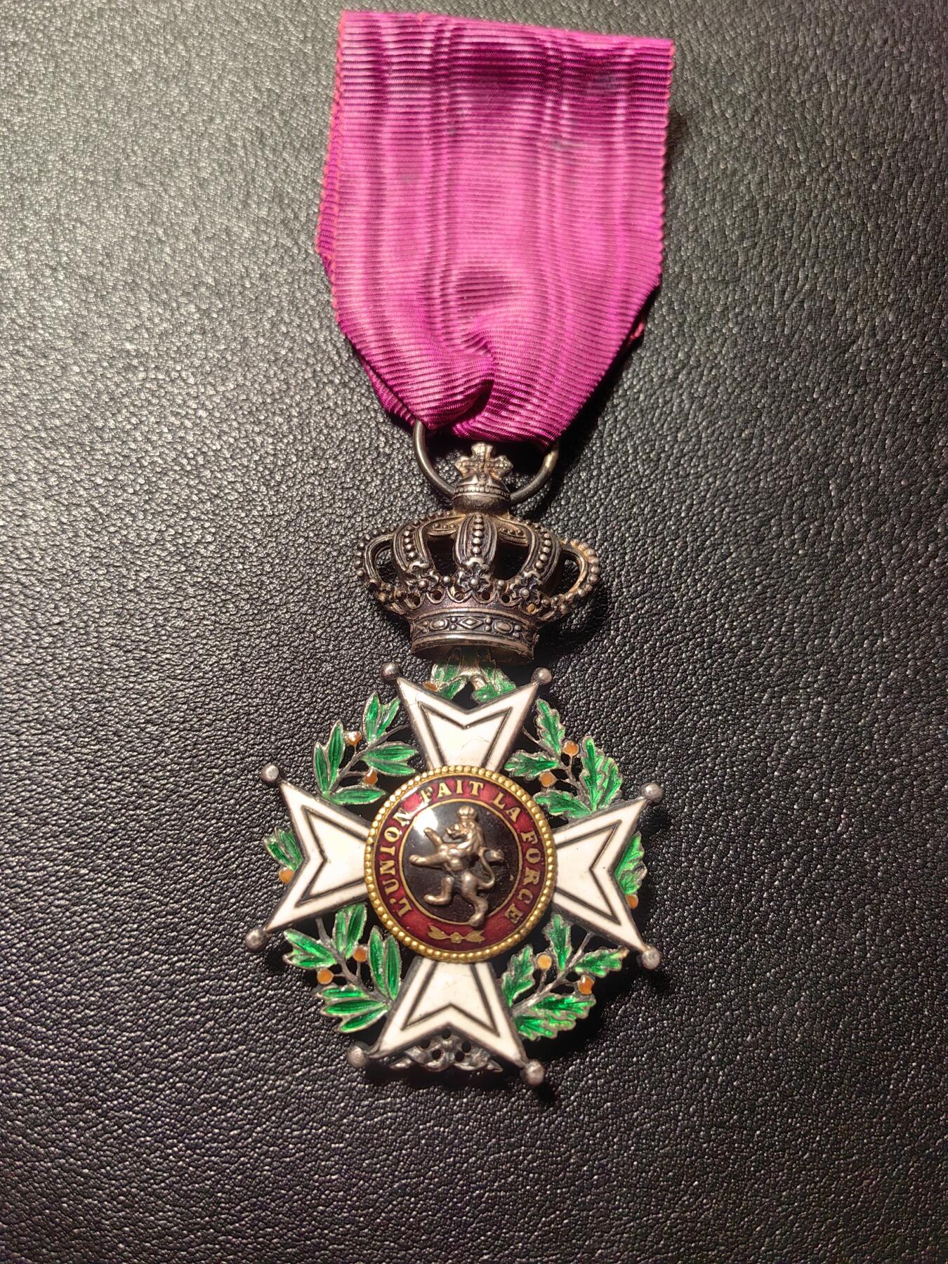 靖甫拍卖第六场 比利时利奥波德一世勋章 早期单语版