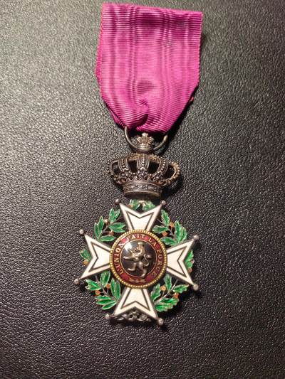 靖甫拍卖第六场 - 比利时利奥波德一世勋章 早期单语版