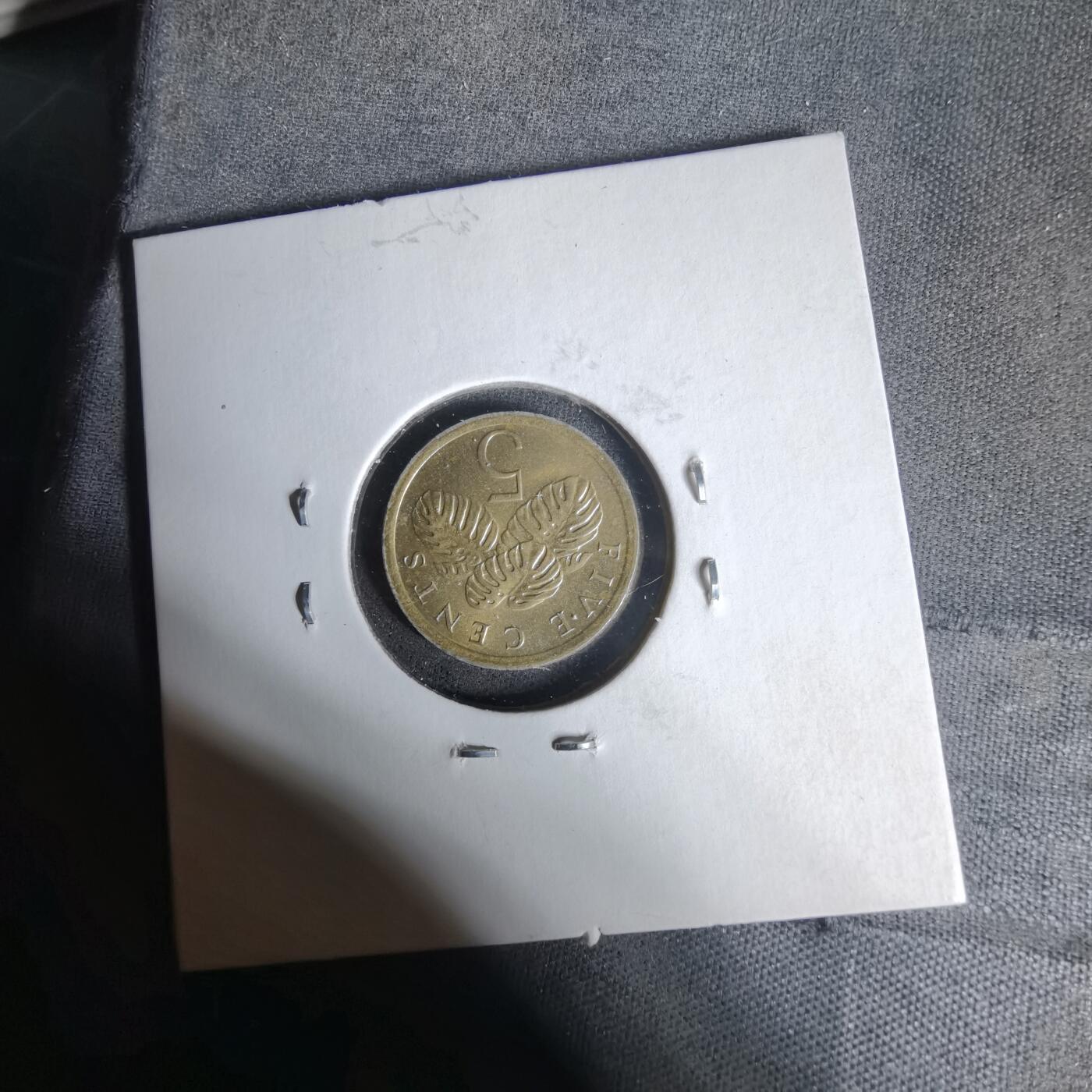 沼泽如烟--第1017场 新加坡1987年五分