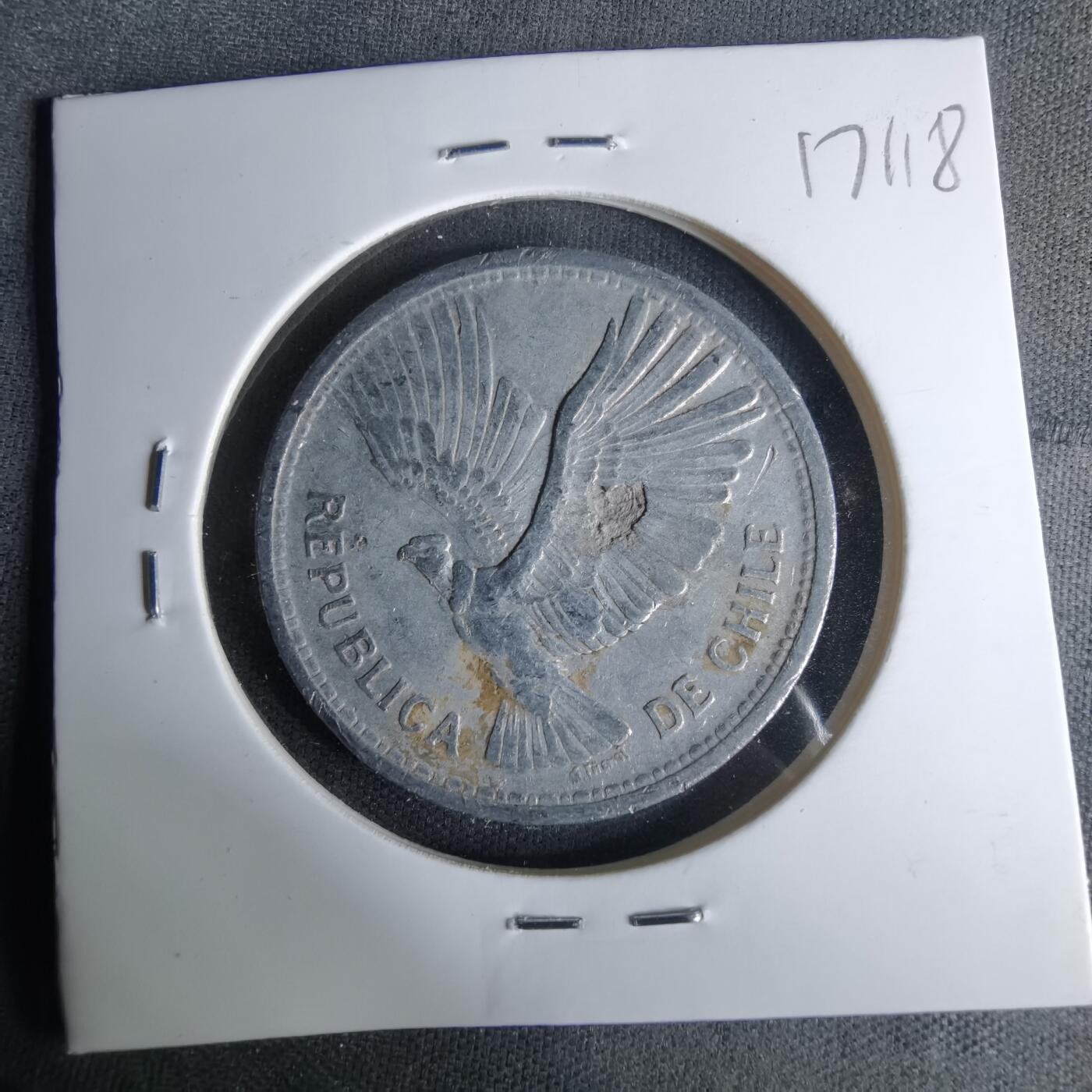 沼泽如烟--第1017场 智利1957年10比索