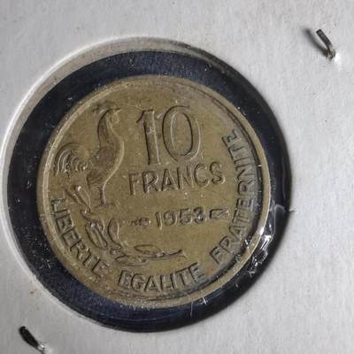 沼泽如烟--第1017场 - 法国1953年10法郎