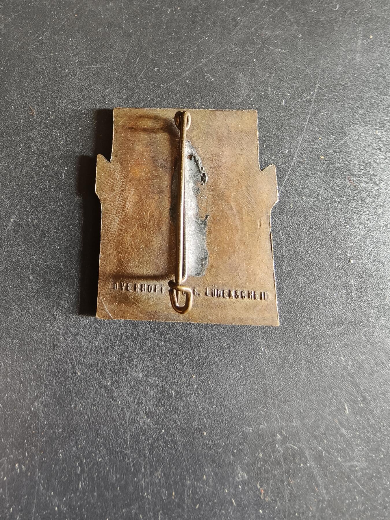 老王徽章第186期 德三1933年明斯特公务员日证章