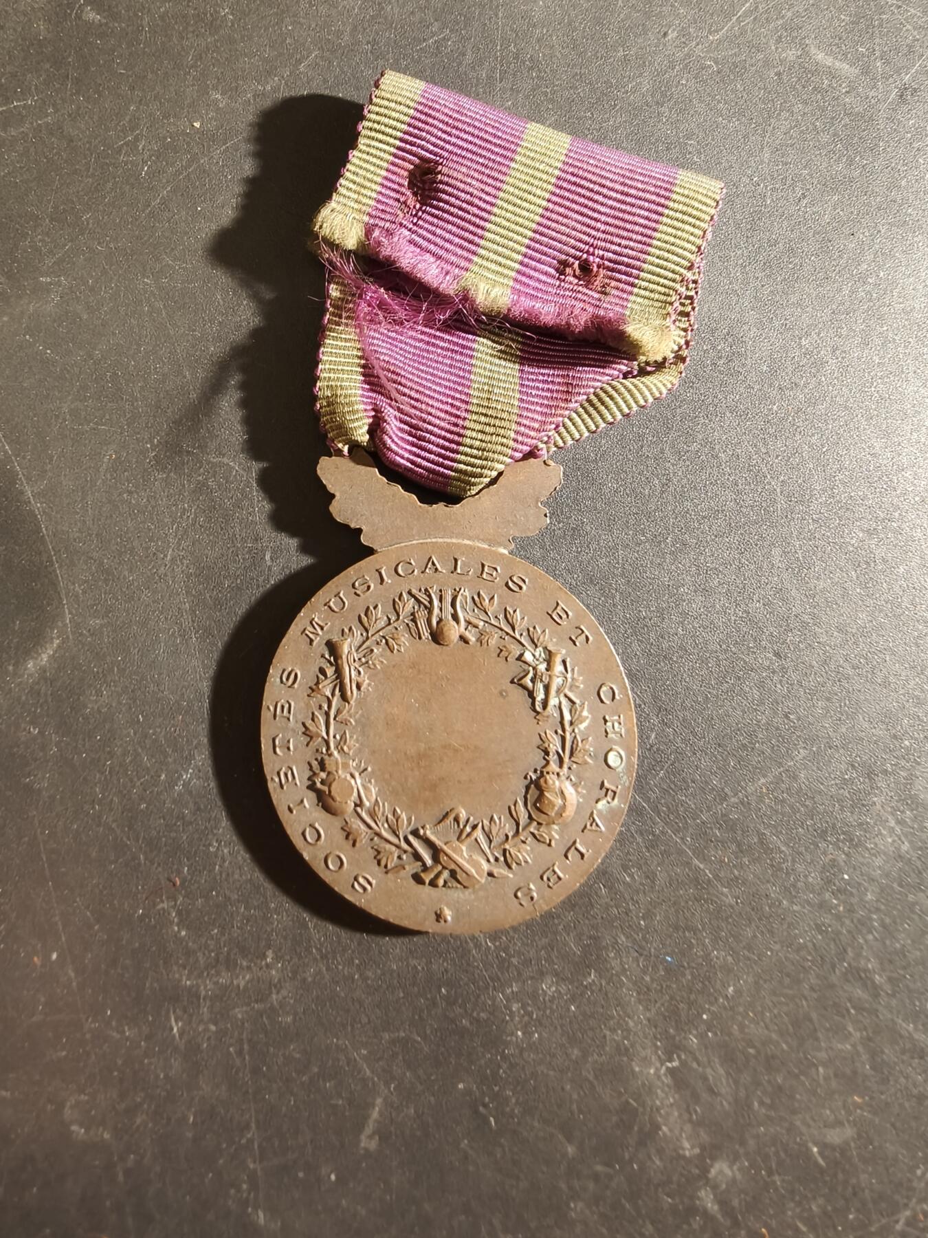 老王徽章第186期 法国铜级合唱协会奖章