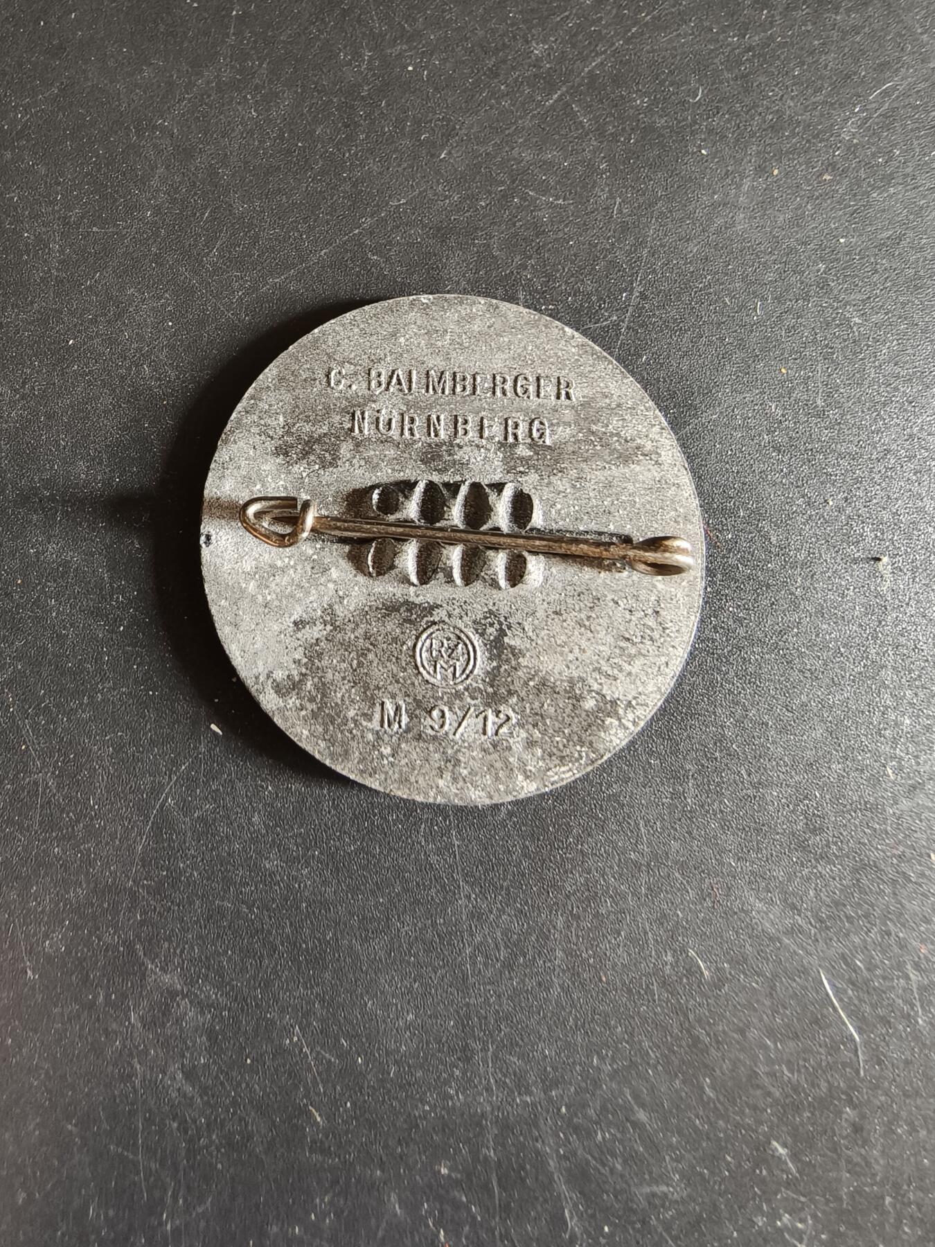 老王徽章第186期 德三1939年五一劳动节证章