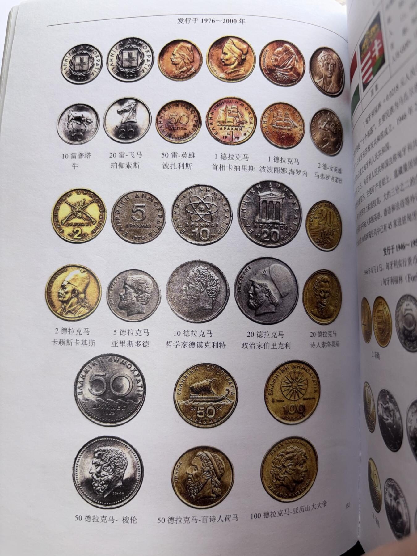 2026年集古藏今外币拍卖第三期-第1场—（总第311拍），可以寄存60天，满160元包邮。 希腊1976～2000年版14枚