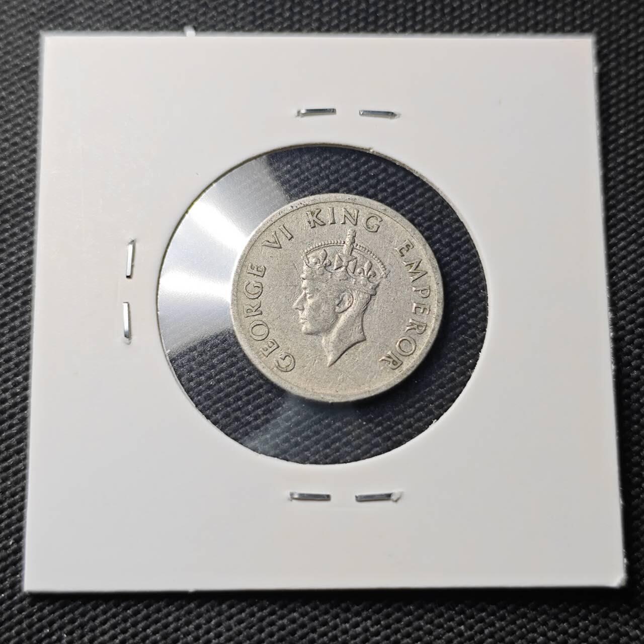 KK钱币收藏小铺   第404期 2月预留时间 周末发货  英属印度1/4卢比