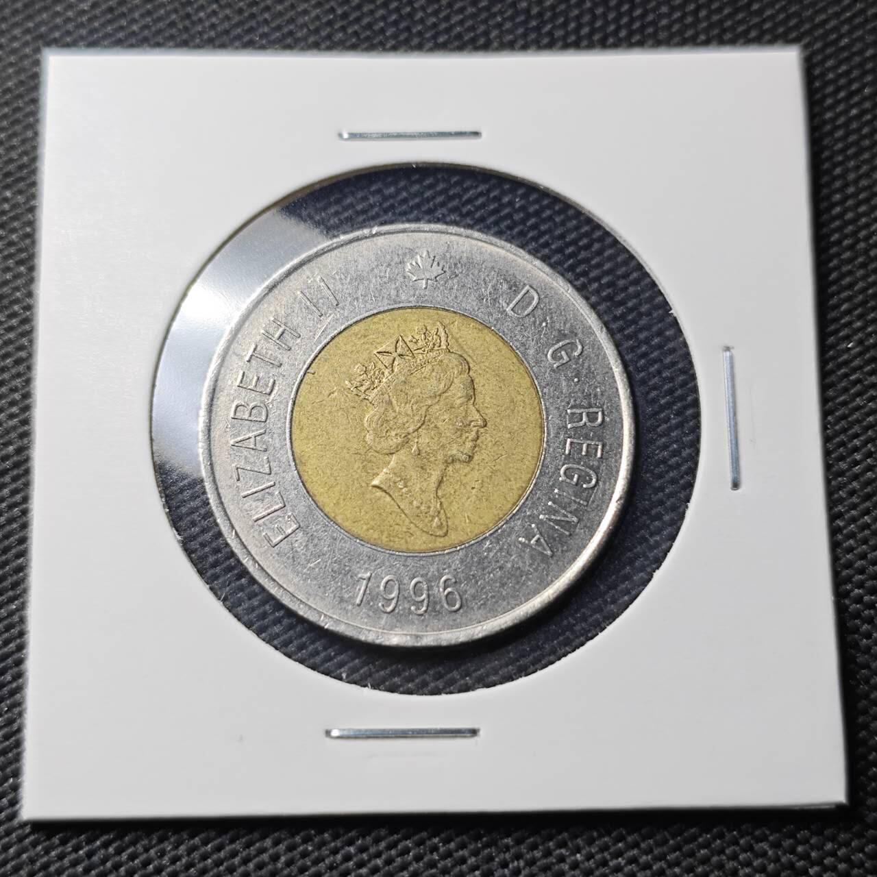 KK钱币收藏小铺   第404期 2月预留时间 周末发货  加拿大2元