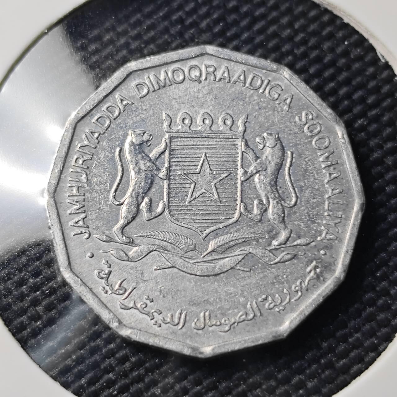 KK钱币收藏小铺   第404期 2月预留时间 周末发货  索马里5分纪念币