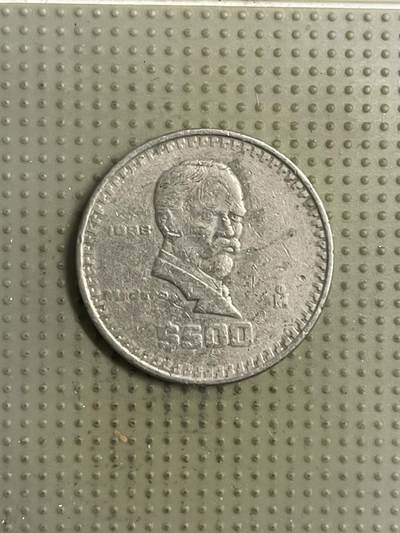 2026年第32场各国散币拍卖（总第182场） - 墨西哥1988年500比索