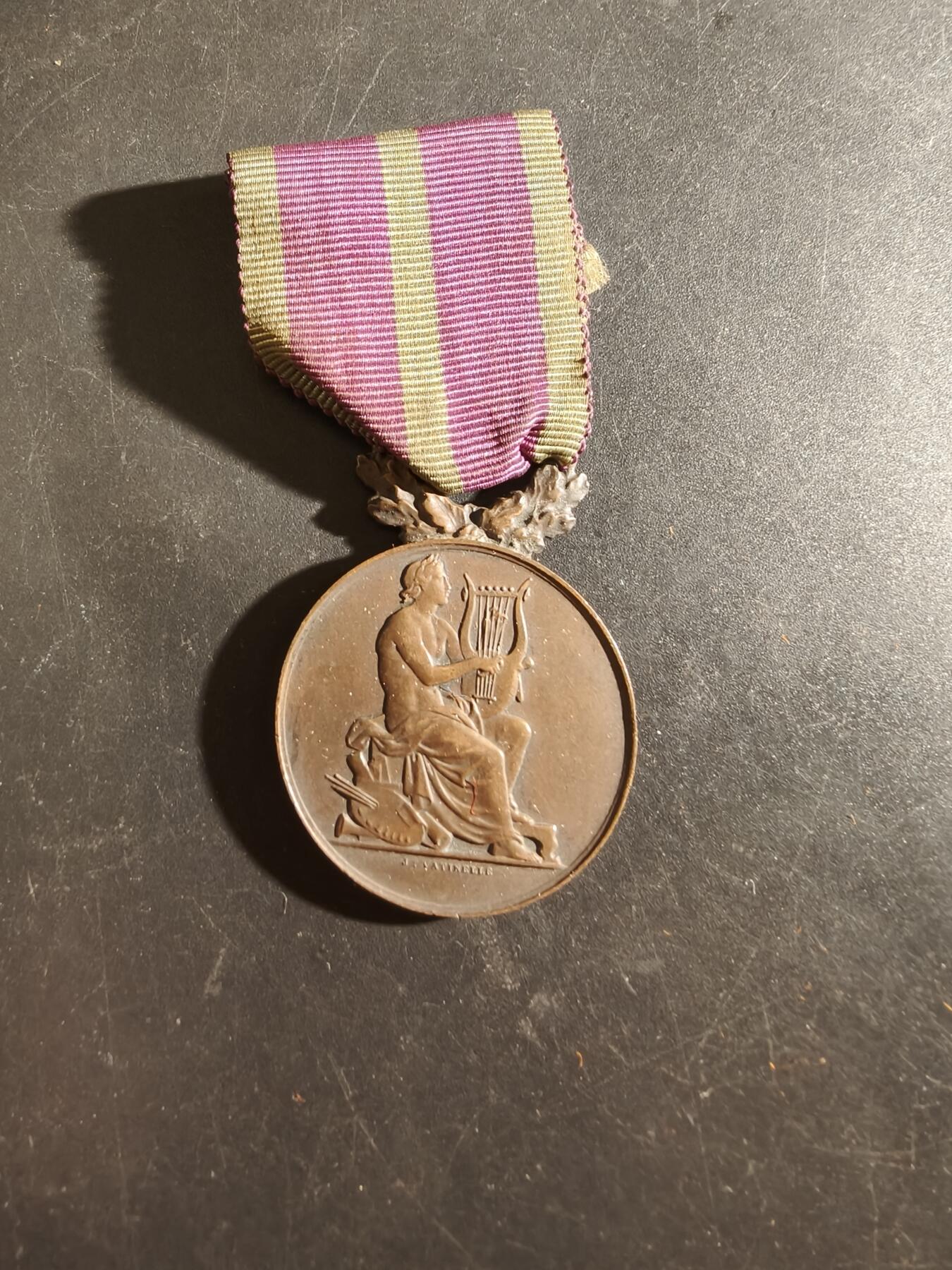 老王徽章第186期 法国铜级合唱协会奖章