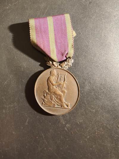 老王徽章第186期 - 法国铜级合唱协会奖章