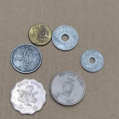 PCAI钱币  10-773  钱币证章古籍小专场 - 外币一组