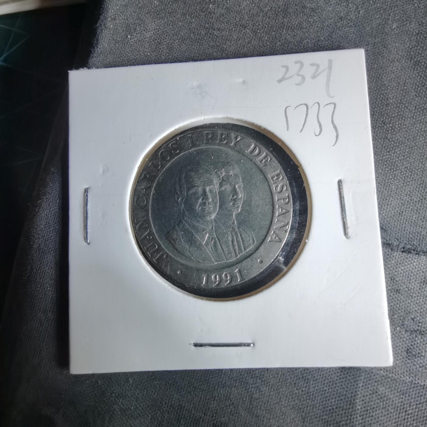 沼泽如烟--第1017场 西班牙1991年200比塞塔