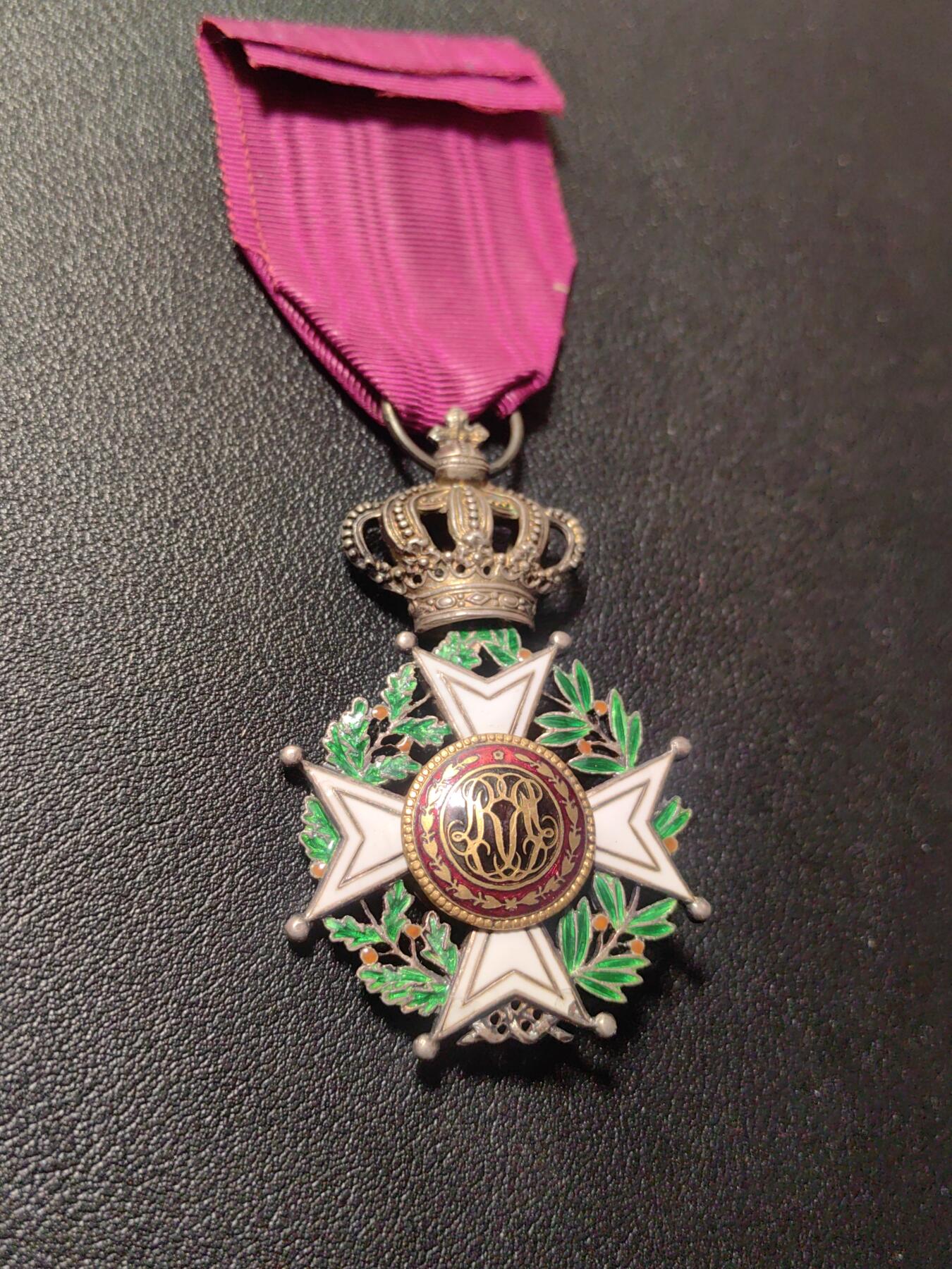 靖甫拍卖第六场 比利时利奥波德一世勋章 早期单语版