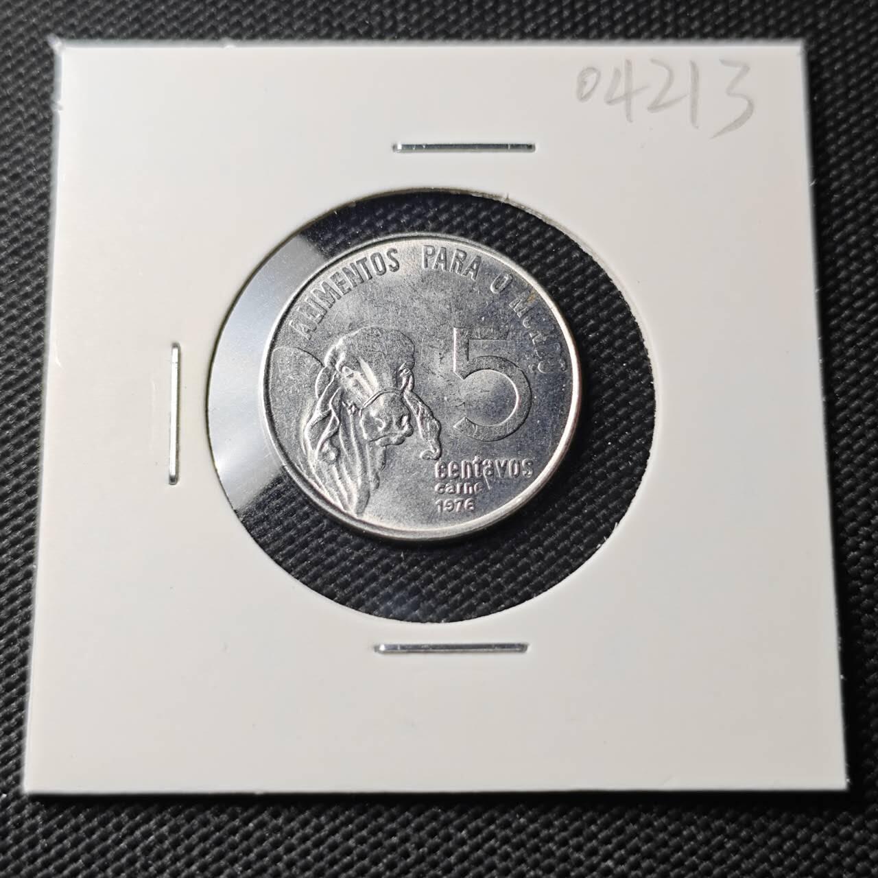 KK钱币收藏小铺   第404期 2月预留时间 周末发货  巴西5分纪念币