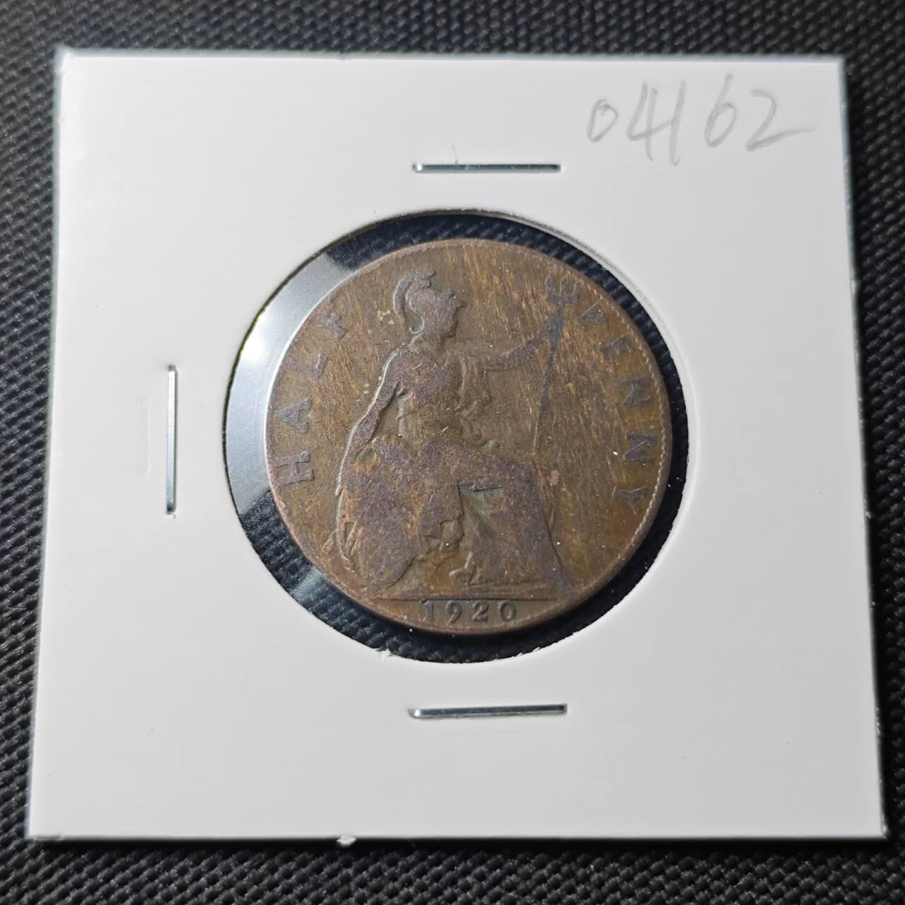 KK钱币收藏小铺   第404期 2月预留时间 周末发货  英国1便士铜币