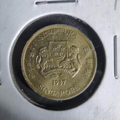 沼泽如烟--第1017场 - 新加坡1987年五分