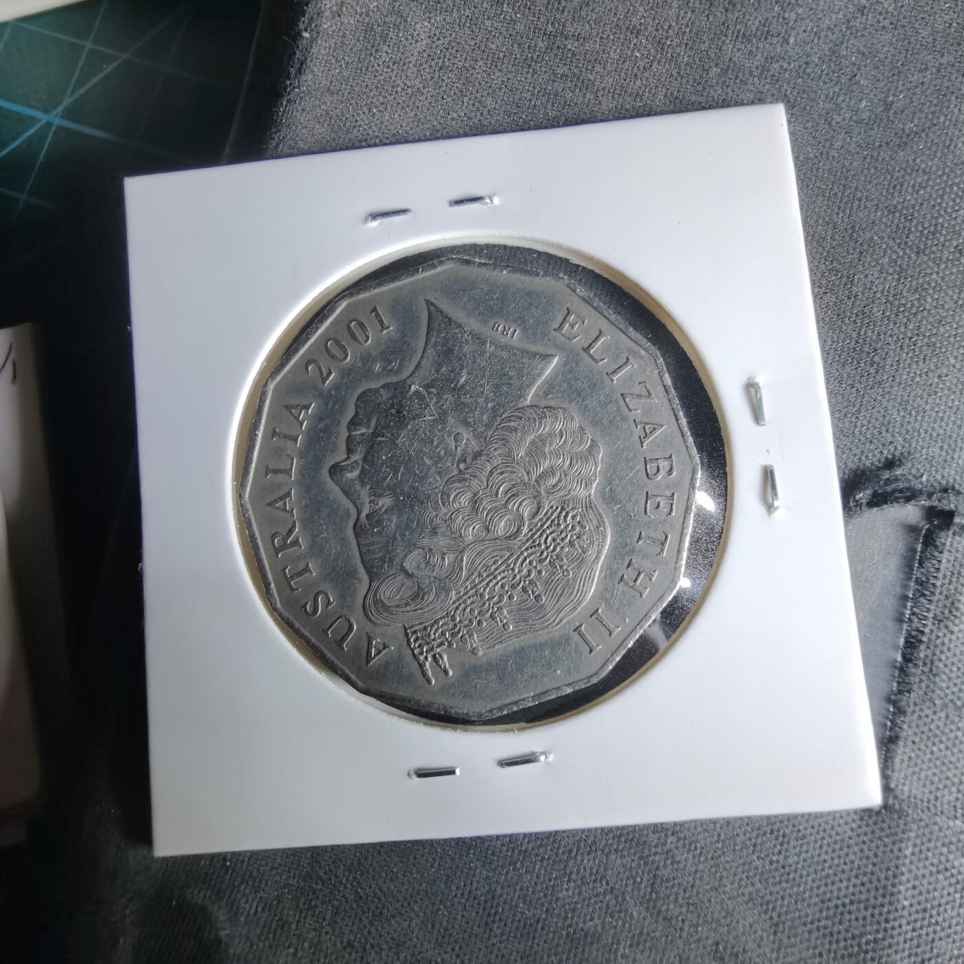 沼泽如烟--第1017场 澳大利亚2001年50分纪念币