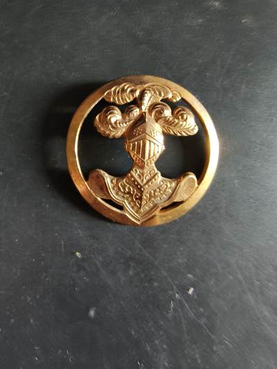 老王徽章第186期 - 法国装甲兵贝雷帽徽  