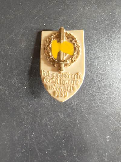 老王徽章第186期 - 德三1939年下莱茵地区SA证章