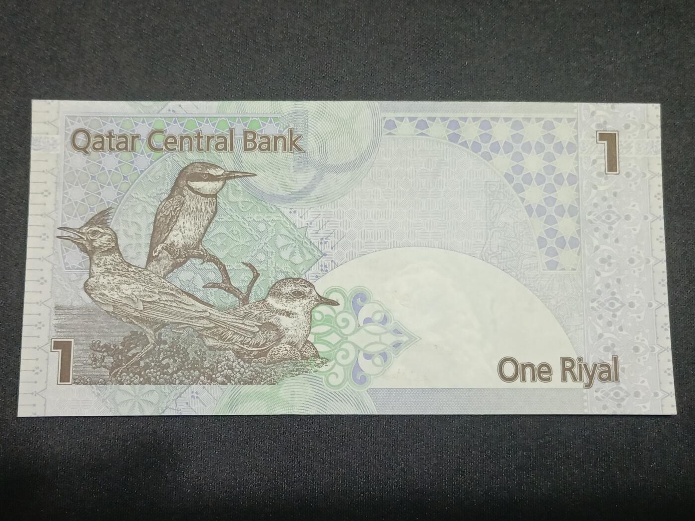 【游宝拍卖】丙午马年第10期 卡塔尔-1里亚尔【2008年 全新UNC】