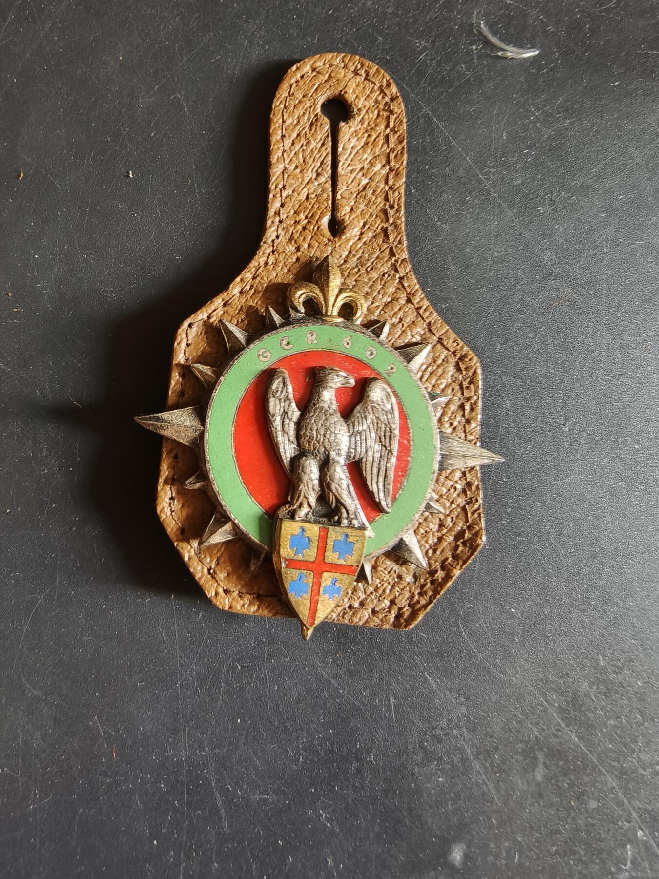 老王徽章第186期 法国陆军第602交通运输团证章