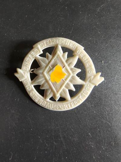 老王徽章第186期 - 德三1939年第一届施蒂利亚地区大型体育节证章