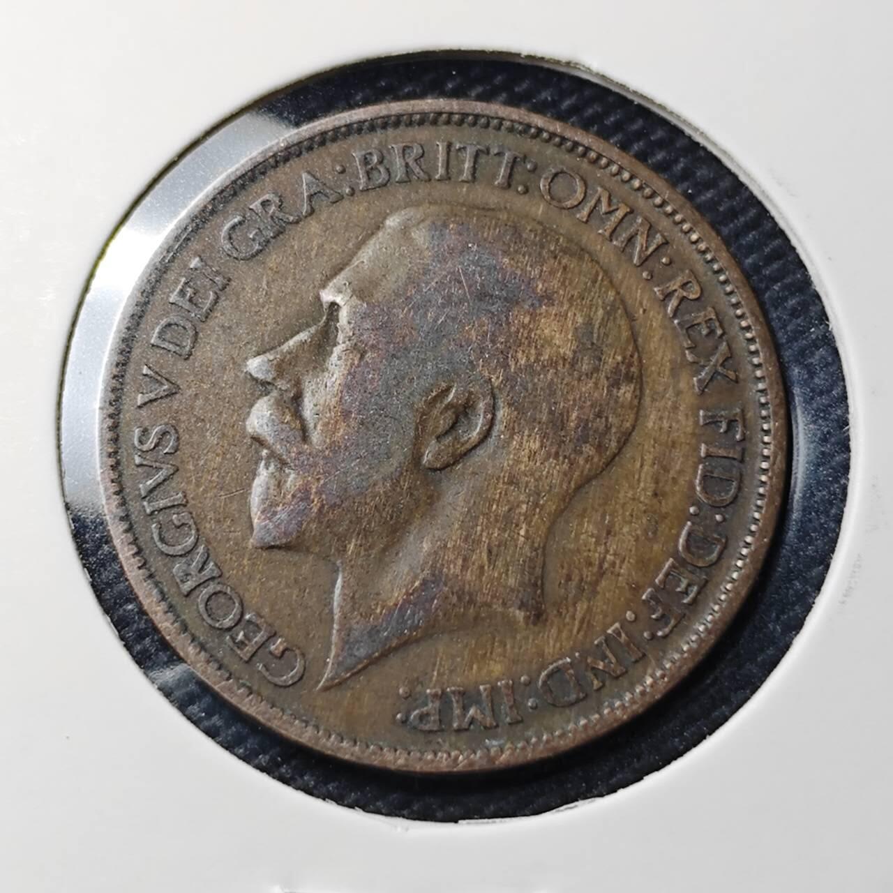 KK钱币收藏小铺   第404期 2月预留时间 周末发货  英国1便士铜币