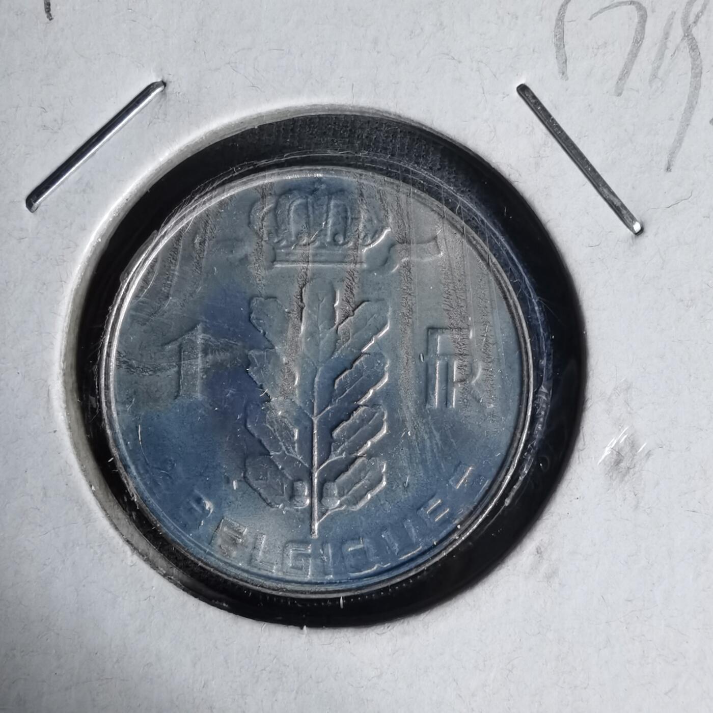 沼泽如烟--第1017场 比利时1988年1法郎